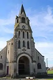 L'église Saint-Martin.