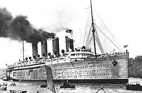 illustration de RMS Mauretania (1906)