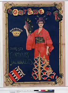 Comtesse de R… dans ses fantaisies japonaises (1908)