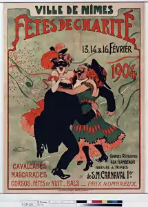 Fêtes de charité 13, 14 et 16 février 1904 à Nîmes