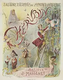 Description de l'image Maurice Leloir - Jules Massenet - Chérubin.jpg.