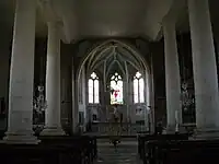 Intérieur de l'église.