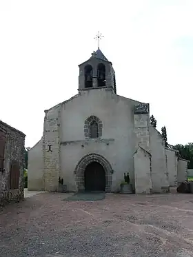 L'église de Rigné.