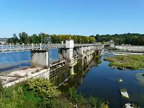 Le barrage de Mauzac.