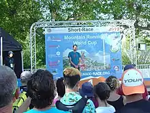 Présentation de la Short-Race du Lac d'Annecy par François D'Haene.