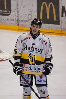 Maxime Lacroix avec le Rouen hockey élite 76