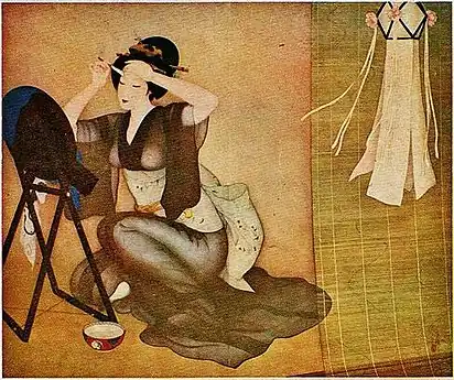 Mayu no Nagori (眉の名残, 1925?).