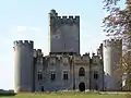 Le château neuf de Roquetaillade (août 2010)