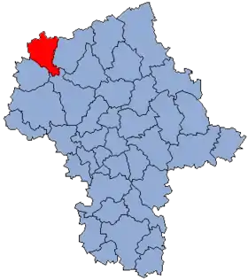 Localisation de Powiat Żuromin