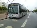 Mercedes-Benz Citaro C2 6095 en pause à la gare d'Enghien-les-Bains