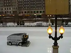 Entretien de la patinoire.