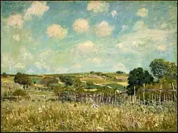 La Prairie, 1875, Alfred Sisley.