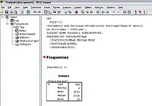 Description de l'image Mean median mode SPSS Syntax.JPG.