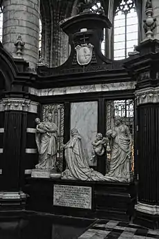 Monument funéraire en la cathédrale de Malines d'Humbert de Precipiano, archêveque de Malines (1690-1711)