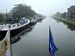 Le canal Louvain-Dyle près de Malines.