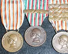 Médailles commémoratives de la guerre Italo-autrichienne 1915 1918