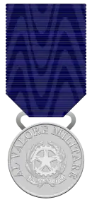 Médaille d'argent de la valeur militaire (Italie)