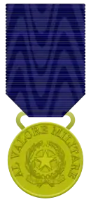 Médaille d'or de la valeur militaire