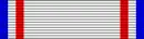 Ruban de la Médaille de la Reconnaissance Française échelon de bronze