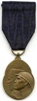 Médaille du combattant volontaire 1914-1918