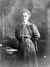 Photographie du docteur Ethel M. N. Williams, de la Medical Women's Federation (collection sur la Medical Women's Federation).