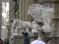 Lions Médicis de la Loggia dei Lanzi, piazza della Signoria.