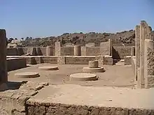 ruines d'un bâtiment