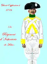 régiment de Médoc de 1776 à 1779