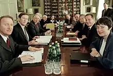 Description de l'image Meeting of the Dewar cabinet 1999.jpg.