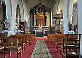 Intérieur de l'église