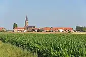 Vue générale du village, côté sud