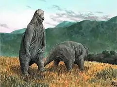 Paresseux géant (Megatherium americanum)