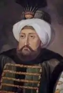tableau : portrait d'un homme barbu en turban