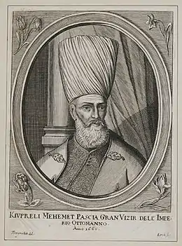 Mehmet Köprülü, Grand vizir de l'Empire ottoman, né dans une famille albanaise chrétienne de Berat.