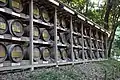 Barriques de vin de Bourgogne