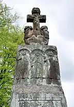 La Pierre des douze Apôtres de Meisenthal (Moselle), France, christianisé.