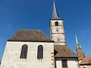 Ancienne église Saint-André, actuellement chapelle de cimetière.