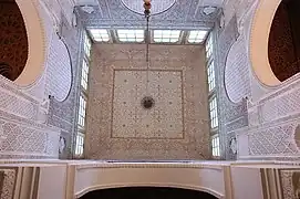 Plafond du Mausolée de Moulay Ismaïl.