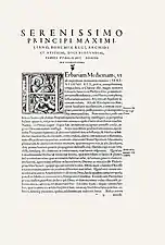 Lettre médicale  de Pierandrea Mattioli, 1561
