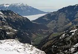 Vue du Melchtal.