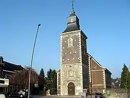 L'église saint-job de Melen, son mobilier et les orgues ainsi que le mur de clôture qui entoure le cimetière à Melen