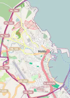 (Voir situation sur carte : Melilla)