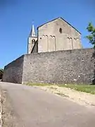 Chevet de l'église.