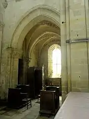 Chapelle au sud du chœur.