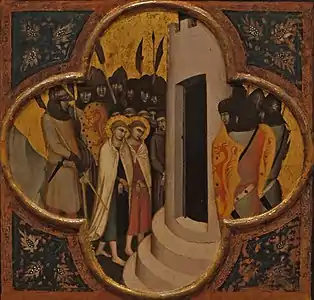 Saint Jacques et saint Marien conduits en prison