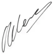 signature de Melody (chanteuse espagnole)