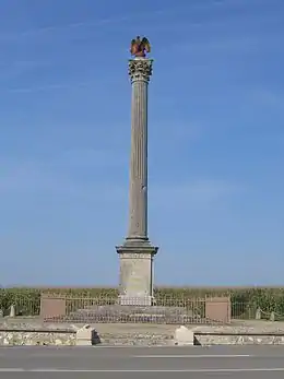 Colonne commémorative des batailles napoléoniennes.