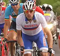 Denis Menchov aux Jeux olympiques 2012.