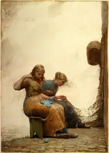 Mending the Nets, 1881.