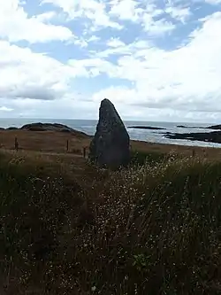 Image illustrative de l’article Menhir de la Pointe-de-Guéritte